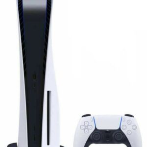 Playstation 5 Disc Version PS5 Console - 4K-TV Gaming, 120Hz 8K Output, 16GB GDDR6, 825GB SSD, WiFi 6, Bluetooth .5.1