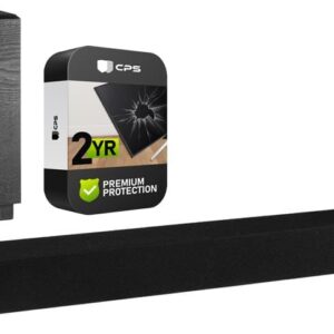 Klipsch Cinema 600 600W 3.1-Channel Dolby Digital Soundbar System (Renewed) Bundle with 2 YR CPS Enhanced Protection Pack