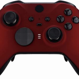 Custom Controllerzz Elite Series 2 Controller Compatible With Xbox One, Xbox Series S and Xbox Series X (Red)