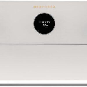 Marantz Cinema 40 9.4 Channel 8K Ultra HD Home Theater Receiver with Dolby Atmos/DTS:X & HEOS Built-in Streaming (Silver/Gold)