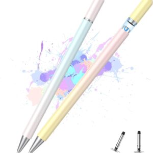 Stylus Pen for Touchscreen, High Accuracy Disk Stylus Pen for iPad with 3 Replaceable Tips Compatible with Tablet/iPad/Android/iPhone and All Touch Screen Devices