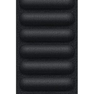 Apple Watch Band - Leather Link - (45mm) - Midnight - Small/Medium