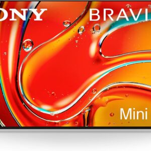 Sony BRAVIA 7 85 Inch TV, 4k Ultra HD QLED LCD TV Mini LED Brightness and Contrast, Billions of Real-World Colors, Powerful Processing, Studio Calibrated Picture, TV 85 Inch (K-85XR70)
