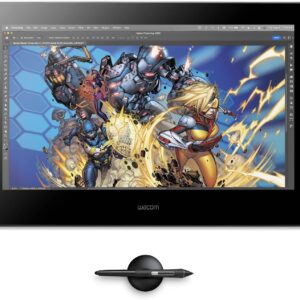 Wacom Cintiq Pro 16 Creative Pen and Touch Display (2021 Version) 4K Graphic Drawing Monitor with 8192 Pen Pressure and 98% Adobe RGB (DTH167K0A), Black