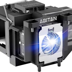ABITAN for ELPLP67 V13H010L67 Epson EX5210 EX7210 EX3210 EX3212 VS210 VS220 X12 W12 S12 PowerLite Home Cinema 500 707 710HD 750HD with Housing Replacement Projector Lamp(Economical).