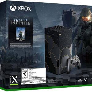Microsoft 1TB Xbox Series X Halo Infinite Limited Edition Bundle - Backward Compatible with Thousands of Games, 16GB GDDR6 Memory, 4K UHD Blu-Ray, Up to 8K HDR