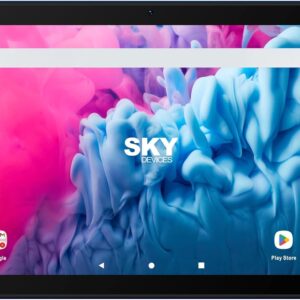 Sky PAD10 MAX 10: Display Tablet, 64GB ROM 3GB RAM, Wi-fi Android 13 Blue, Silver