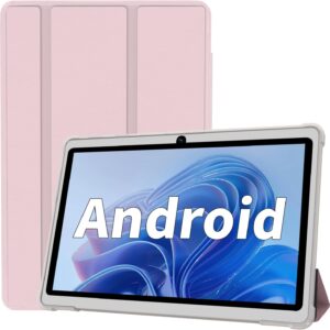 Kids Tablet, 7 inch Android Tablet for Kids, 6GB RAM, Toddler Tablet with Bluetooth,FM,GPS, WiFi, Parental Control, Dual Camera, GMS, Tablet Case, Kids App Pre-Installed (Pink) (Pink)