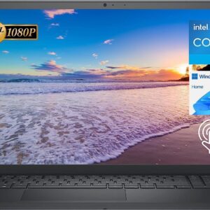 Dell Newest Inspiron 15 3511 Laptop, 15.6" FHD Touchscreen, Intel Core i5-1035G1, 12GB RAM, 256GB PCIe NVMe M.2 SSD, SD Card Reader, Webcam, HDMI, WiFi, Windows 11 Home, Black