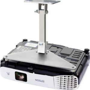 Projector Ceiling Mount Compatible with Epson Home Cinema 660 760HD 1060 2100 2150 (10-Inch Extension)
