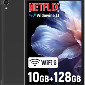 Android Tablet, 10.1 inch Tablets with 1280 * 800 IPS HD Touchscreen, Octa-Core Processor, 10GB RAM 128GB ROM, 1TB TF Card Expandable, 5G/2.4G WiFi, BT 5.0,Dual Camera, 2024 US Version