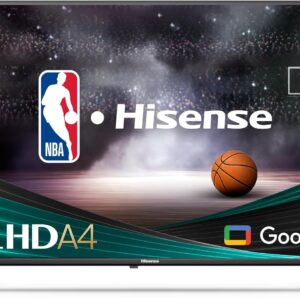 Hisense 40-Inch Class A4 Series FHD 1080p Google Smart TV (40A4K) - DTS Virtual: X, Game & Sports Modes, Chromecast Built-in, Alexa Compatibility, Black
