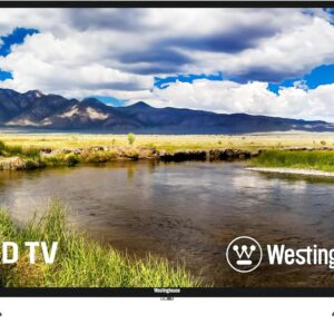 Westinghouse 24 Inch TV, 720p HD LED Small Flat Screen TV with HDMI, USB, VGA, & V-Chip Parental Controls, Non-Smart TV or Monitor for Home, Kitchen, RV Camper, or Office