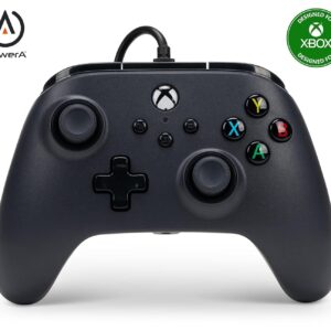 PowerA Wired Controller For Xbox Series X|S - Black, Gamepad, Video Game Controller Works with Xbox One