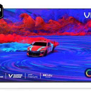VIZIO 65-Inch M-Series Quantum 4K UHD LED HDR Smart TV with Apple AirPlay and Chromecast Built-in, Dolby Vision, HDR10+, HDMI 2.1, Variable Refresh Rate, M65Q6-J09, 2021 Model (Renewed)
