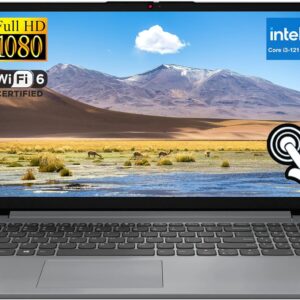 Lenovo Ideapad Laptop Touchscreen 15.6" FHD, Intel Core i3-1215U 6-Core, 16GB RAM, 1TB SSD, Webcam, Bluetooth, Wi-Fi6, SD Card Reader, Windows 11, Grey, GM Accessories