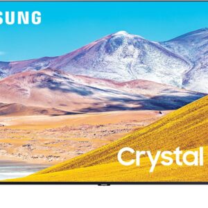 SAMSUNG 75-inch Class Crystal UHD TU-8000 Series - 4K UHD HDR Smart TV with Alexa Built-in (UN75TU8000FXZA, 2020 Model)