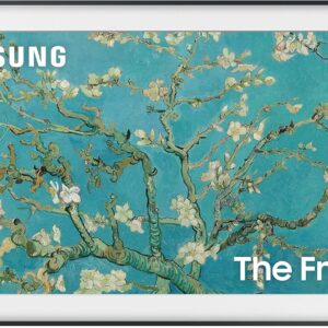 SAMSUNG 55-Inch Class QLED 4K The Frame LS03B Series, Quantum HDR, Art Mode, Anti-Reflection Matte Display, Slim Fit Wall Mount Included, Smart TV w/ Alexa Built-In (QN55LS03BAFXZA)