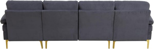 Kellen Sectional, Gray - Image 3