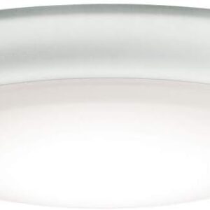 Kichler Gen I LED Downlight in White, 7.5" Ceiling Flush Mount Interior Dimmable Light, 3000K, (7.5" x 1.5"), 43846WHLED30