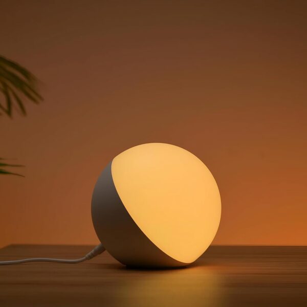 Hifree Smart Table Lamp, Dimmable Desk Lamp with App/Voice Control, LED RGB Color Changing Touch Lamp, Night Light for Bedroom Compatible with Alexa - Image 2