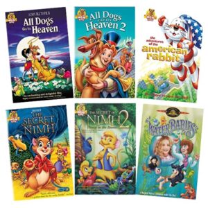 MGM Movie Collection (All Dogs Go To Heaven 1 & 2 / The Secret of Nimh 1 & 2 / The Adventures of the American Rabbit / The Water Babies