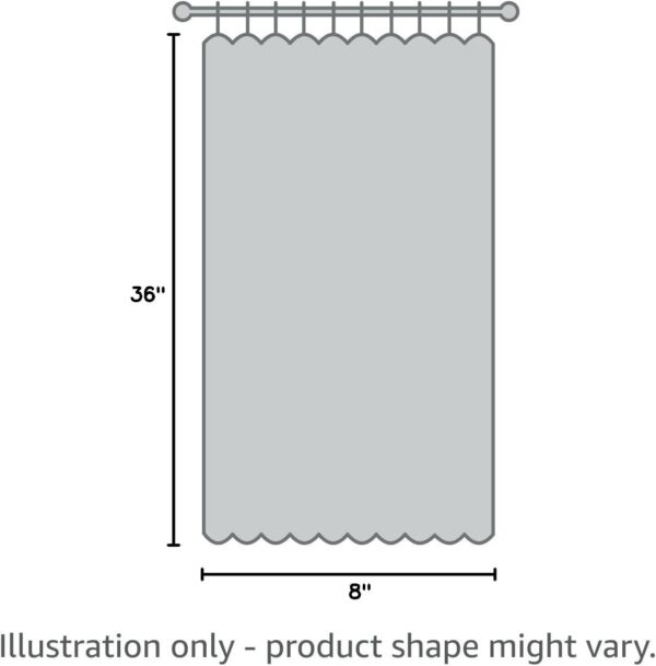 Leinuosen 2 Pcs Classroom Door Window Cover Curtains Blackout Lockdown Shades for Glass Doors Window Covering Darkening Blackout Drapes for Nursery Teacher Office Decor 8 x 36 Inches (Rainbow) - Image 7