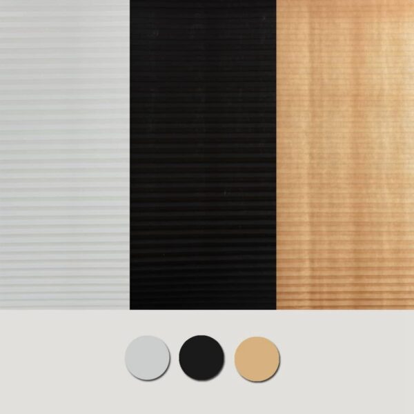 Temporary Blinds, Vertical Pleated Blinds No Drilling Self Adhesive Blinds Easy to Install Fits Blinds Window Roller for Bathroom Kitchen Living Room Office Window (White, 60 * 150cm) - Image 6