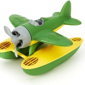 Green Toys Seaplane in Green Color - BPA Free, Phthalate Free Floatplane for Improving Pincers Grip. Toys and Games ,9 x 9.5 x 6 inches