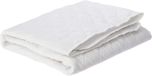 Linenspa 44" x 52" Skid Resistant Waterproof Sheet and Mattress Protector Pad-Highly Absorbent-Machine Washable-Quilted, White - Image 4