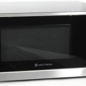 West Bend WBAF130K3S 3-in-1 Microwave Air Fryer Convection Oven, Stainless Steel