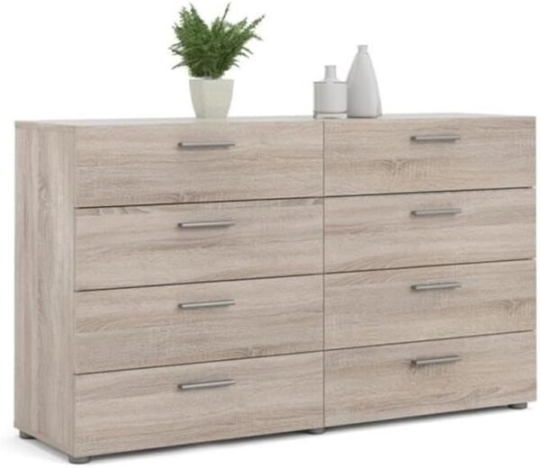 Tvilum Austin 8 Drawer Double Dresser, Truffle - Image 7