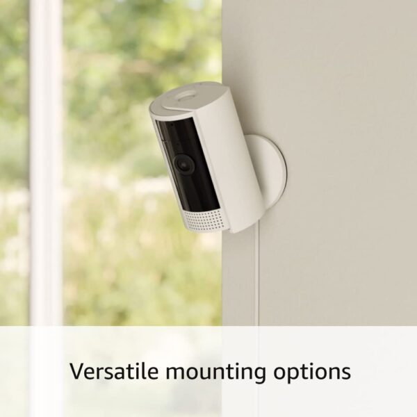 All-new Ring Indoor Cam, White with Ring Video Doorbell Wired - Image 5