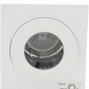 Magic Chef Compact Laundry Dryer Machine, Small Portable Dryer, Vented, 2.6 Cubic Feet, White