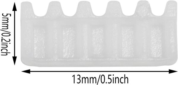 10PCS Vertical Curtain Repair Gear, Gear Comb for Vertical Blind, Repairing Vertical Blinds Replacement Rods - Image 5