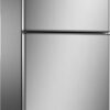 3.2 Cu.Ft. Mini Fridge with Freezer 2 Door Refrigerator and Freezer Small Fridge for Bedroom Home Office Dorm, Small Drink Chiller, 37 dB Low Noise, Stainless Steel