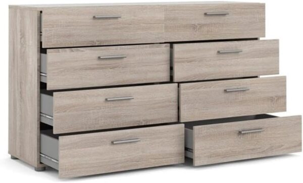 Tvilum Austin 8 Drawer Double Dresser, Truffle - Image 5