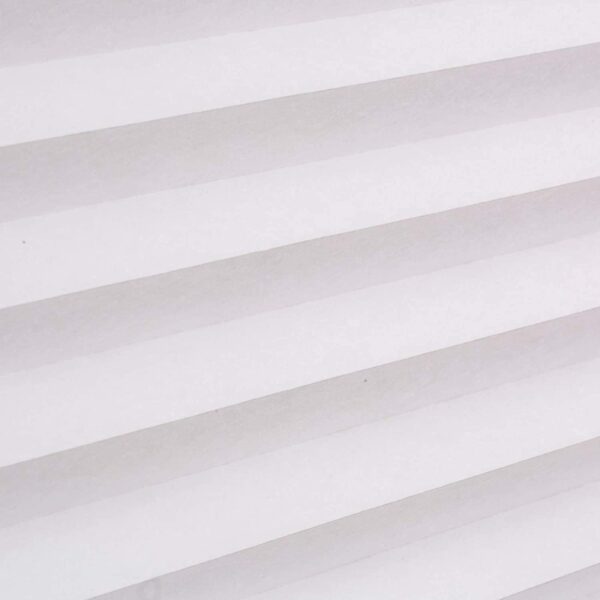 Changshade 6-Pack Pleated Paper Temporary Shades Cordless Light Filtering Cut to Size Temporary Paper Blinds for Indoor Windows of Office, Bedroom, Bathroom, Living Room, 36" W x 72" H, White - Image 6