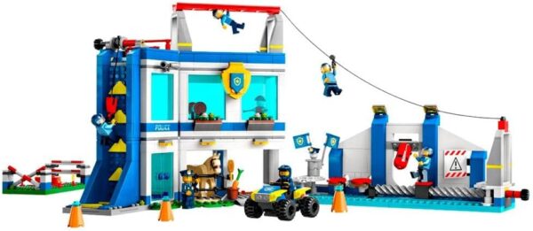 LEGO City Police Training Academy 60372, Station Playset with Obstacle Course, Horse Figure, Quad Bike Toy and 6 Officer Minifigures, for Kids Ages 6 Plus - Image 4