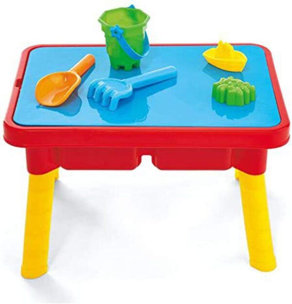 Toddler Sensory Kids Table with Lid | Sensory Bin | Kidoozie | Mega Block Compatible Lid | Indoor Outdoor Use , Red, G02521 17 x 12.5 x 11 inches - Image 3