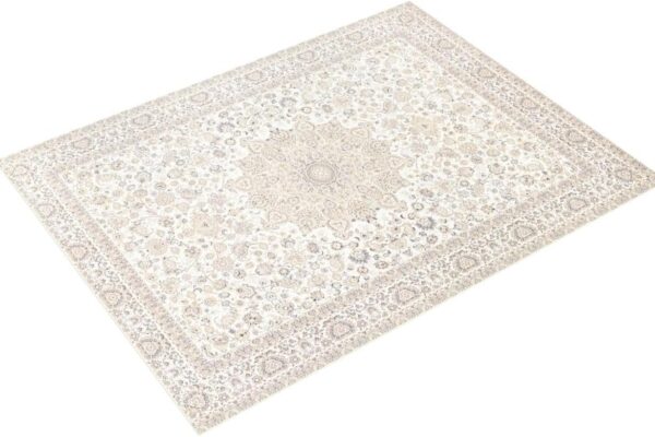 Area Rug Living Room Rugs: 5x7 Large Machine Washable Non Slip Thin Carpet Soft Indoor Luxury Floral Stain Resistant Carpets for Under Dining Table Farmhouse Bedroom Nursery Home Office Beige - Image 7