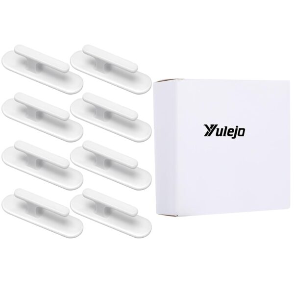 8 Pieces Blind Cord Twister Safety Blind Cord Hooks Adhesive Blind Cord Holder Window Blinds String Holder Child Proofing Blind Cord Wind Up Blind Cord Wrap Cleat for Home Office Kindergarten Use - Image 7
