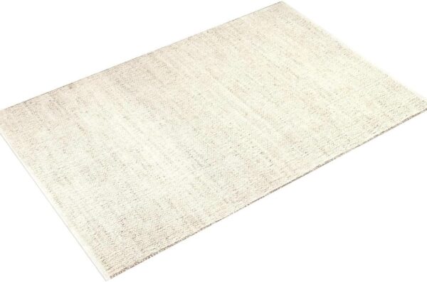 nuLOOM 5x8 Elfriede Jute & Cotton Hand Woven Area Rug, Natural, Solid Rustic Farmhouse Style, Weaved Design, Natural Fiber, For Bedroom, Living Room, Dining Room, Hallway, Office, Entryway - Image 5