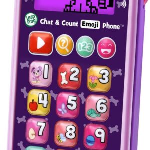 LeapFrog Chat and Count Emoji Phone, Purple