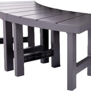 Intex 28514E 2 Medium PureSpa Accessories Benches, Compatible w/ 4 Person Spas, Combines to Create A Larger Bench, Flat Storage, 350 Pound Capacity