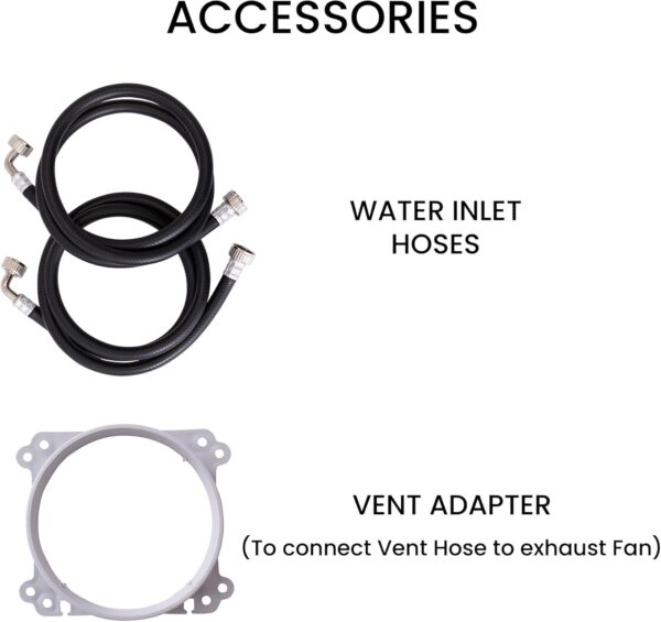 Equator All-in-One Washer Dryer VENTLESS/Vented PET Cycle 1.62cf/15lbs 110V - Image 3