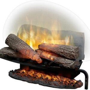 Dimplex Revillusion® 25" Plug-In Log Set (Model: RLG25), 5118 BTU, 120 Volt, 1500 Watt, Black