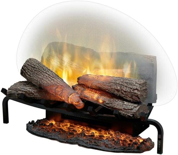 Dimplex Revillusion® 25" Plug-In Log Set (Model: RLG25), 5118 BTU, 120 Volt, 1500 Watt, Black