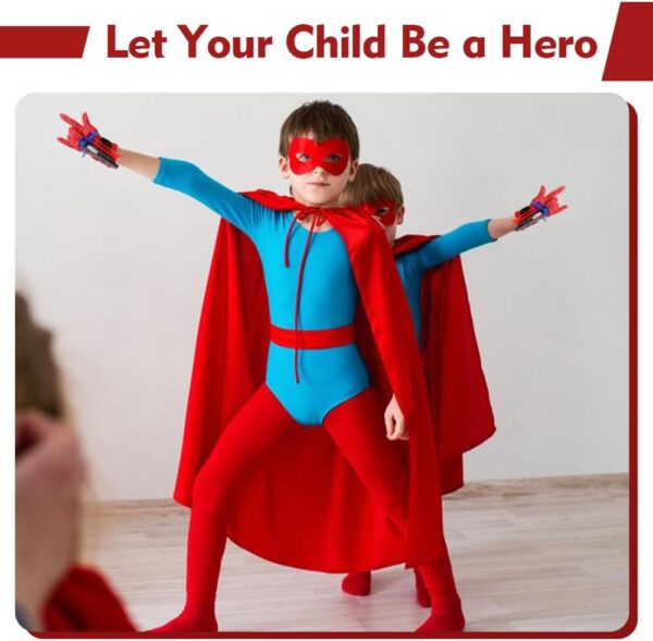 Spider Web Shooters, Superhero Wrist Launcher Toy, Funny Children Educational Toys, Superheroes Cosplay Gift for Kids - Image 2