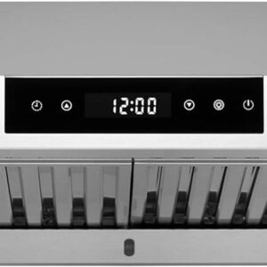 Hauslane Range Hood 30 Inch - Under Cabinet Range Hood 30 Inch, Stainless Steel Kitchen Hood, Vent Hood 30 Inches, Stove Vent Hood for Kitchen, Kitchen Vent Hoods 30 Inch with LED - Chef Series PS18